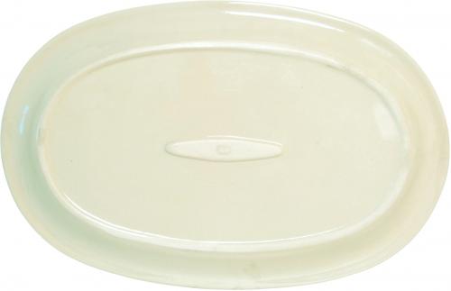 Platte 37 oval Aqua
