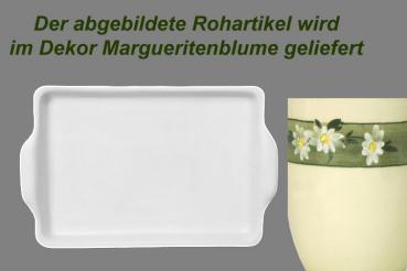 Platte 19 eckig hell 1 Punkt