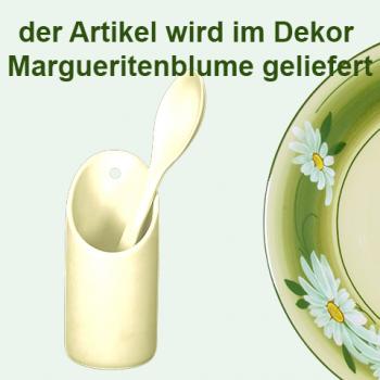 Probierlöffel Dekor Margueritenblume