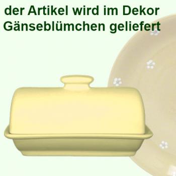 Rollenbutterdose Gänseblümchen