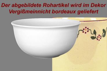 Salatschüssel 21 Vergissmeinnicht bordeaux