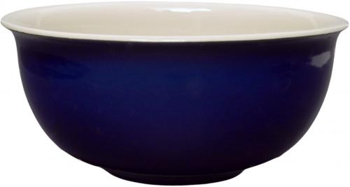 Salatschüssel 21 glänzend blau