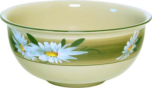 Salatschüssel 21 Dekor Margueritenblume