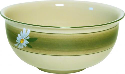 Salatschüssel 21 Dekor Margueritenblume