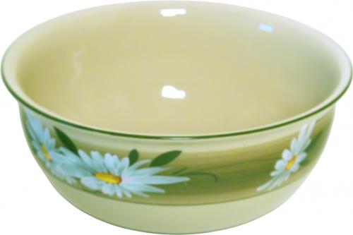 Salatschüssel 21 Dekor Margueritenblume