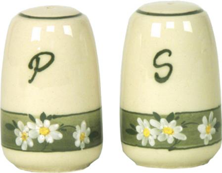Pfefferstreuer Dekor Margueritenblume