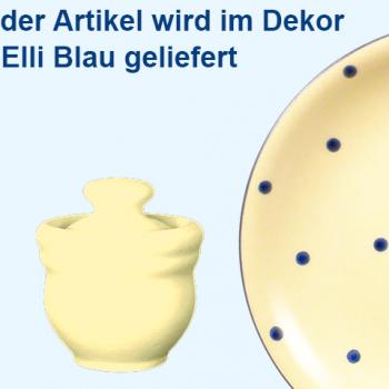 Senftopf Elli blau