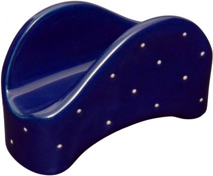 Serviettenhalter blau 1 Punkt
