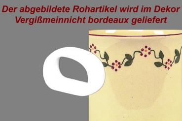 Serviettenring Vergissmeinnicht bordeaux