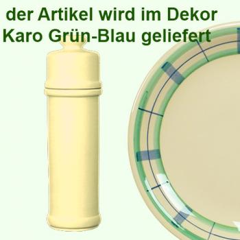 Spaghettitopf karo grün-blau