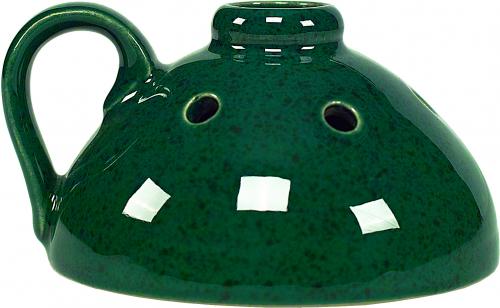 Steckvase grün Sprenkel
