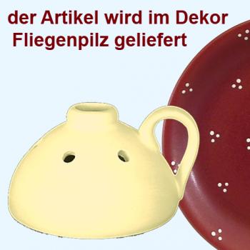 Steckvase Fliegenpilz