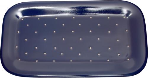 Stollenplatte 33 blau 1 Punkt