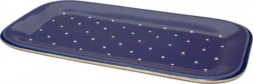 Stollenplatte 33 blau 1 Punkt