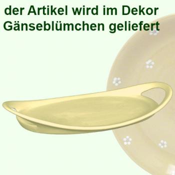 Tray 25 Oval Gänseblümchen