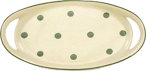 Tablett 25 oval