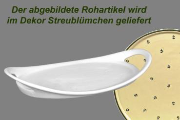 Tablett 25 oval Streublume