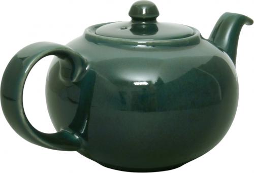 Teekanne 0,6 l grün Sprenkel