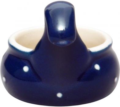 Tea light with handle blue 1 point