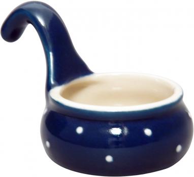 Tea light with handle blue 1 point