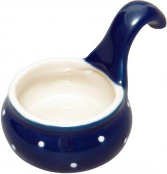 Tea light with handle blue 1 point
