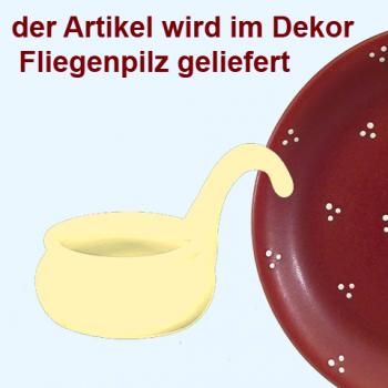 Teelicht mit Henkel Fliegenpilz