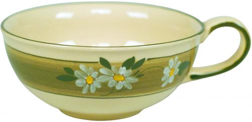 Teetasse Roxi groß Dekor Margueritenblume