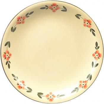 Teller 24 flach Wilde Rose