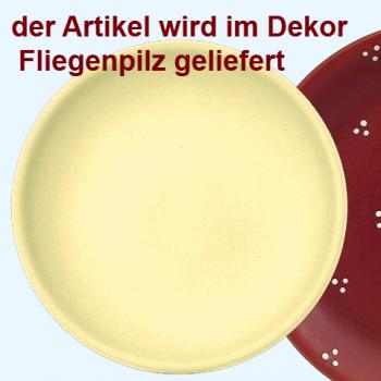 Teller 29 flach Fliegenpilz