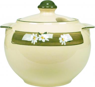 Terrine 2,5 Dekor Margueritenblume