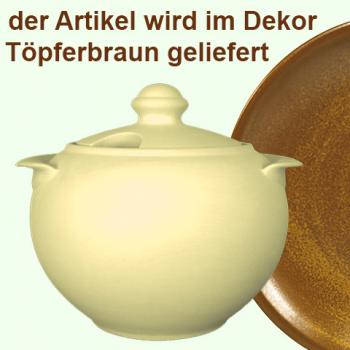 Terrine 2,5 braun