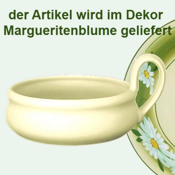 Tiegel Dekor Margueritenblume