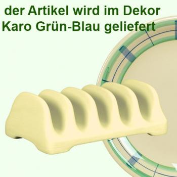 Toasthalter karo grün-blau