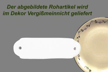 Türschild mit Schrift (1 Zeile) Vergissmeinnicht