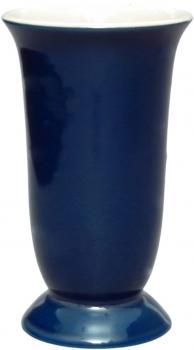 Tulpenvase 15cm glänzend blau