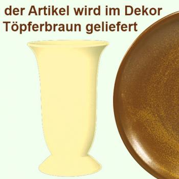 Tulpenvase 15 cm braun