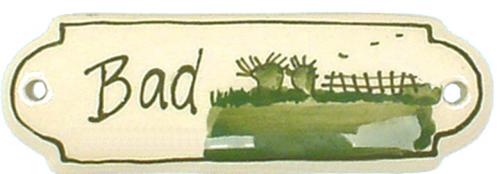Türschild mit Schrift (1Zeile) Landart