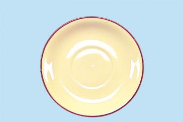 Untertasse Becher Vergissmeinnicht bordeaux