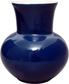 Vase Gr.I 9 glänzend blau