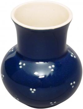 Vase Gr.IV 18 blau 3 Punkt