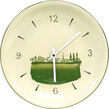 Wanduhr Landart