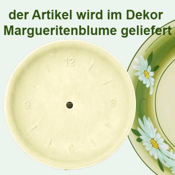 Wanduhr Dekor Margueritenblume