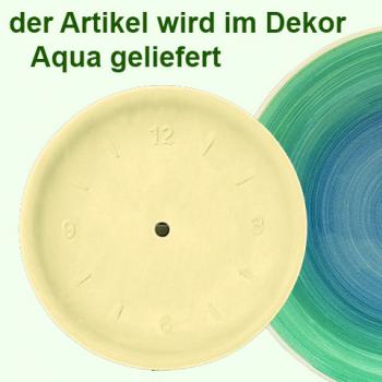 Wanduhr Aqua