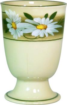 Weinbecher Dekor Margueritenblume