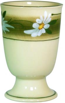 Weinbecher Dekor Margueritenblume