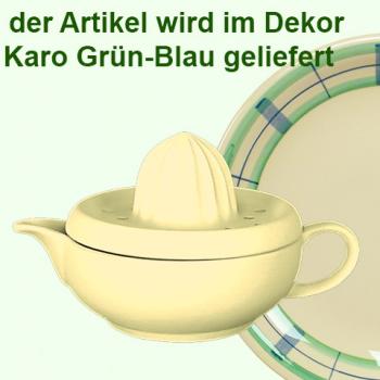 Zitronenpresse karo grün-blau