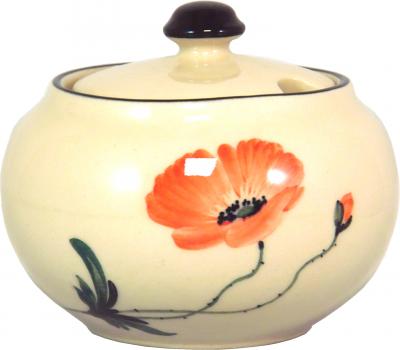 Zuckerdose Mohn