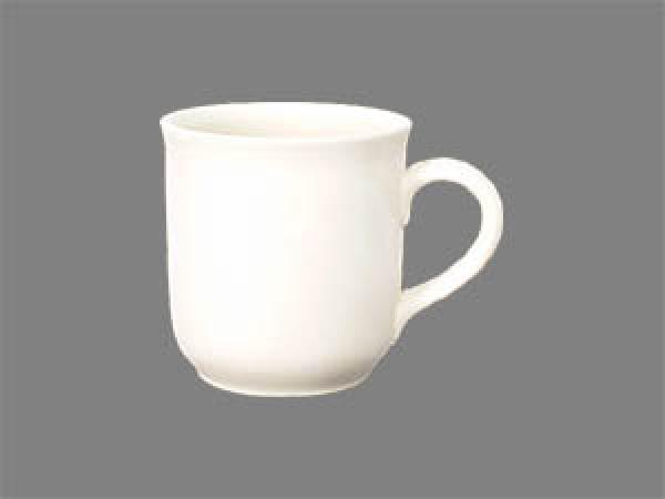 Kaffeebecher mit Schrift (2 Zeilen) Streublume