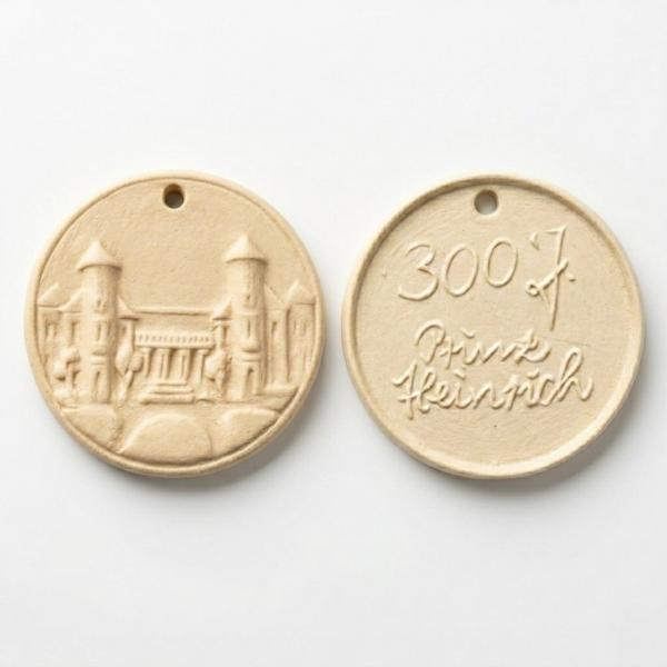 Gedenkmedaille „300 Jahre Prinz Heinrich“ – Miniatur-Edition
