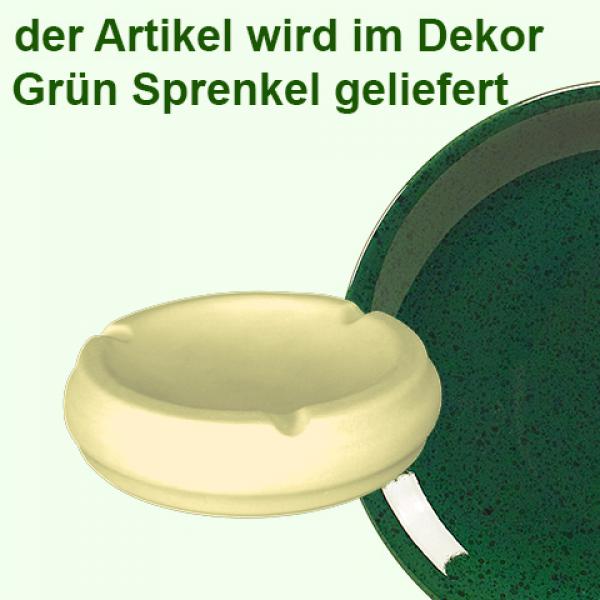 Ascher 15cm  grün Sprenkel